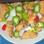 Best Fry wings with Garlic Jalapeños in Dallas, TX